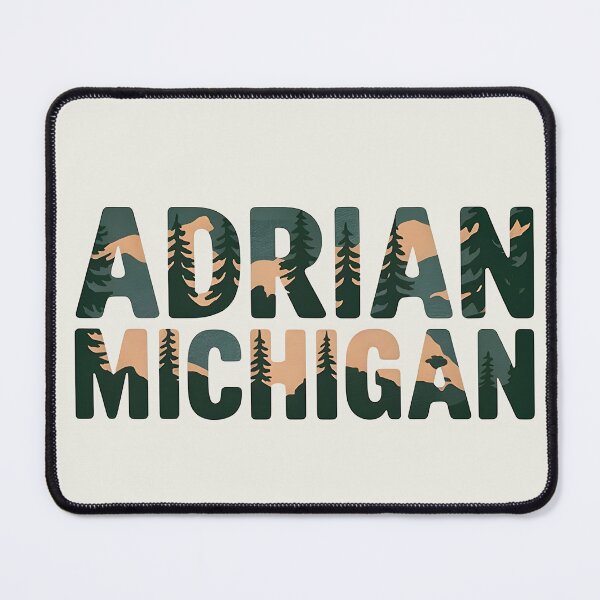 Item preview, Adrian, Michigan, Adrian Mi, Adrian Michigan designed and sold by MoMidoStore.