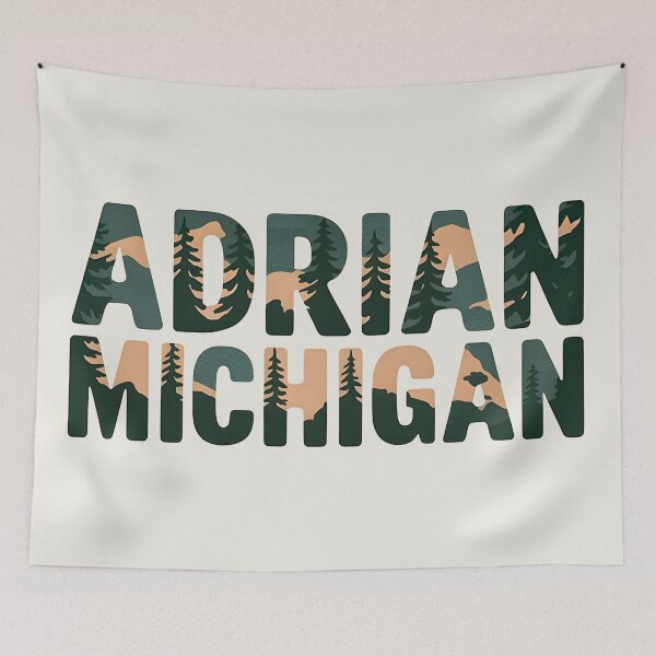 Item preview, Adrian, Michigan, Adrian Mi, Adrian Michigan designed and sold by MoMidoStore.