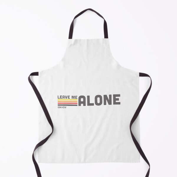 Item preview, Leave Me Alone Retro Stripe Idkhow designed and sold by WaddleWonders.