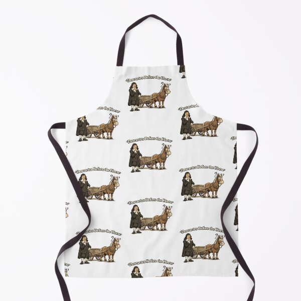 Item preview, Descartes Before the Horse Philosophy Pun Funny  designed and sold by The Junto Shop.