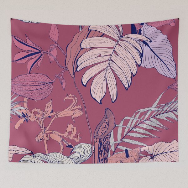 Item preview, Floral seamless pattern. Tropical flowers background. designed and sold by MatyKotiv.