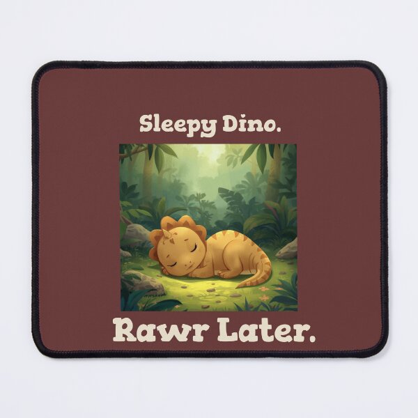 Item preview, Sleepy dino. Rawr later designed and sold by AJ Teendahan.