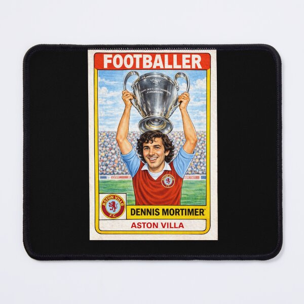 Item preview, Football Bubble Gum: Dennis Mortimer designed and sold by halibutgoatramb.