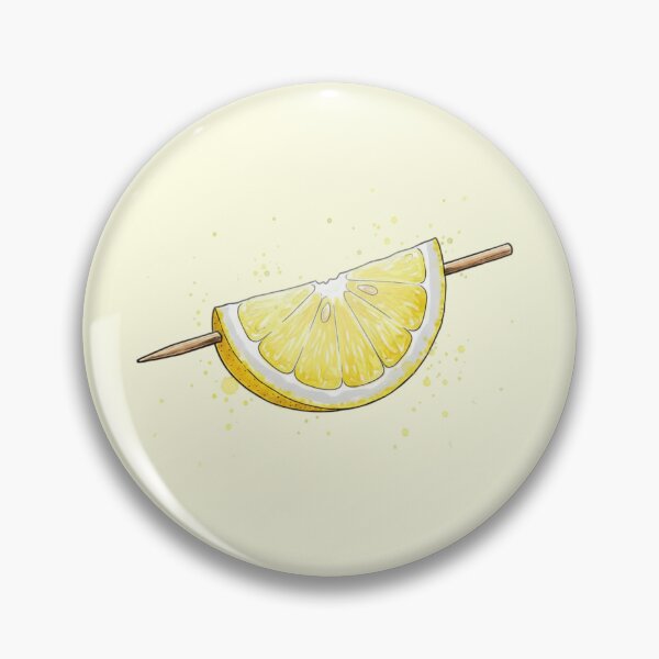 Item preview, LEMON wedge on toothpick designed and sold by S-M-P-A.