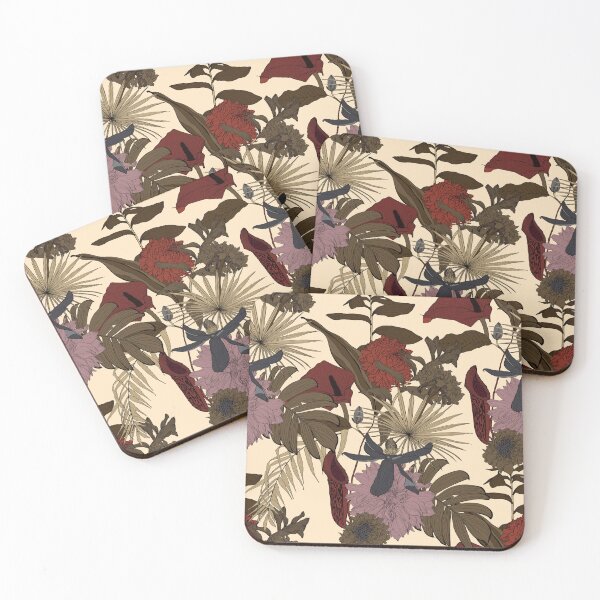 Item preview, Floral seamless pattern. Tropical flowers background.  designed and sold by MatyKotiv.