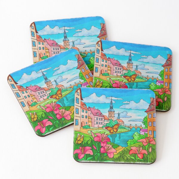 Item preview, Belgrade in Bloom - A Riverside Story designed and sold by Anas Arts.