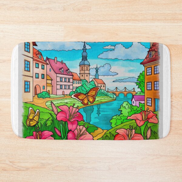 Item preview, Belgrade in Bloom - A Riverside Story designed and sold by Anas Arts.
