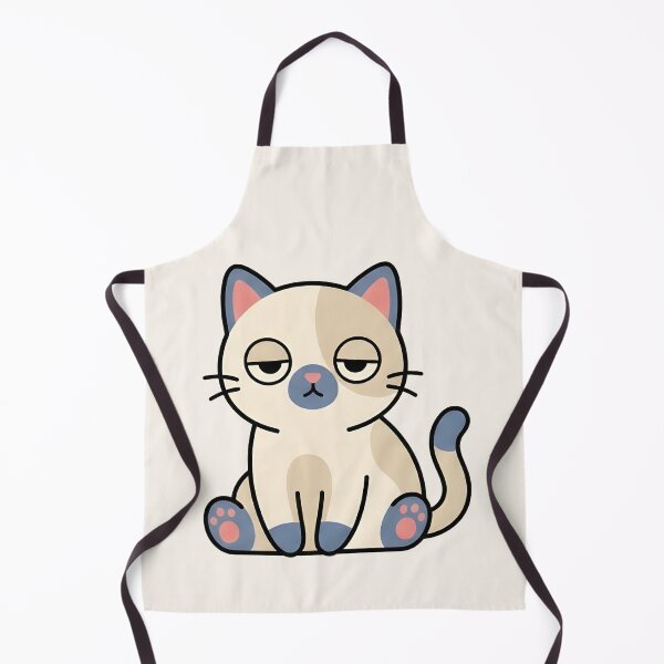 Item preview, Unbothered Cat - Minimal Cute Illustration designed and sold by Inna Myrien.