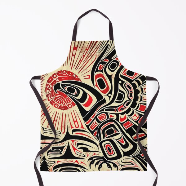 Item preview, Northwest Coast Eagle Spirit Art – Indigenous Formline Inspired Style Guardian Bird designed and sold by Alaska Magick.