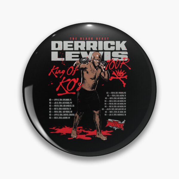 Item preview, Derrick Lewis King of KO Tour designed and sold by JeyVel.