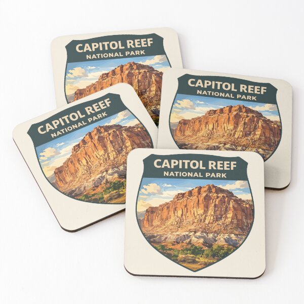 Item preview, Capitol Reef National Park Utah Sticker designed and sold by Gideon Emmerich.