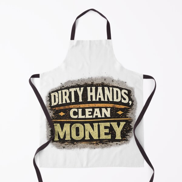 Item preview, Dirty Hands Clean Money Funny Construction Worker T-Shirt designed and sold by Designpnl.