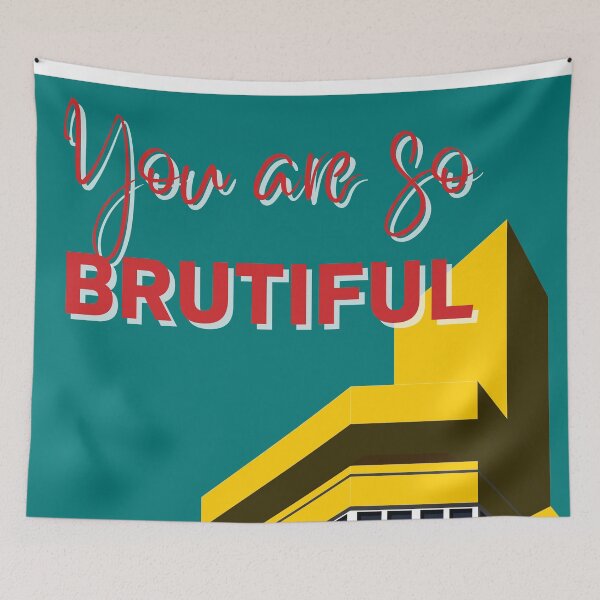 Item preview, Wyndham Court - You are so Brutiful in Colour designed and sold by sketchingarchi.
