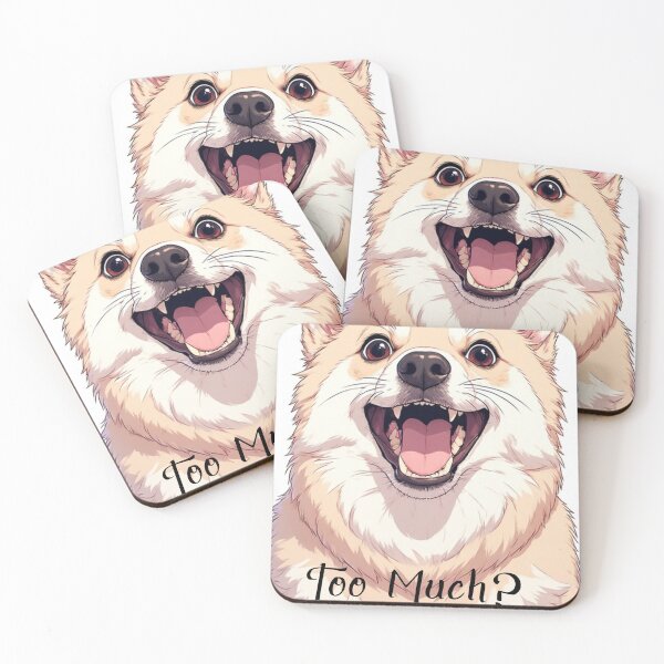 Item preview, Very excited dog designed and sold by BigMoodStudio.