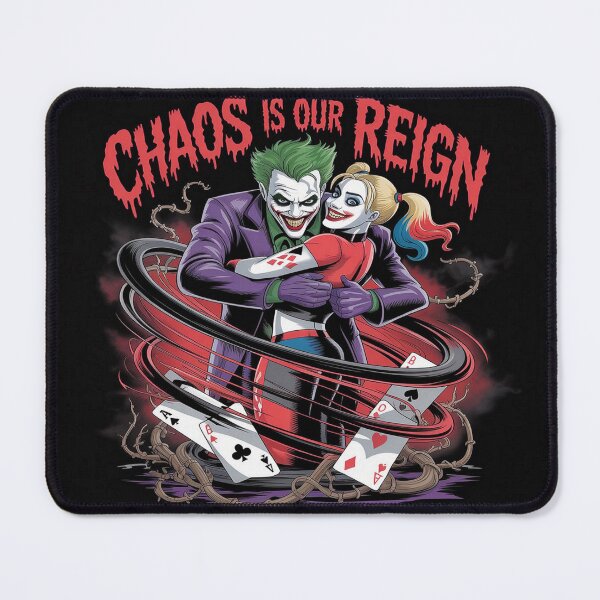 Item preview, Joker & Harley Chaos Reign: Twisted Love in Gotham's Vortex - DC Comics Fan Art designed and sold by Midnight Veil Designs.