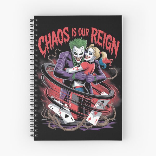 Item preview, Joker & Harley Chaos Reign: Twisted Love in Gotham's Vortex - DC Comics Fan Art designed and sold by Midnight Veil Designs.
