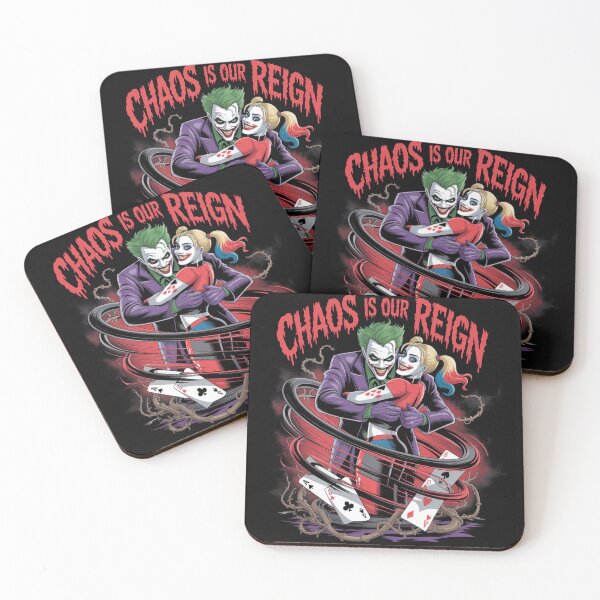Item preview, Joker & Harley Chaos Reign: Twisted Love in Gotham's Vortex - DC Comics Fan Art designed and sold by Midnight Veil Designs.