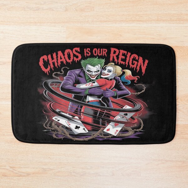 Item preview, Joker & Harley Chaos Reign: Twisted Love in Gotham's Vortex - DC Comics Fan Art designed and sold by Midnight Veil Designs.
