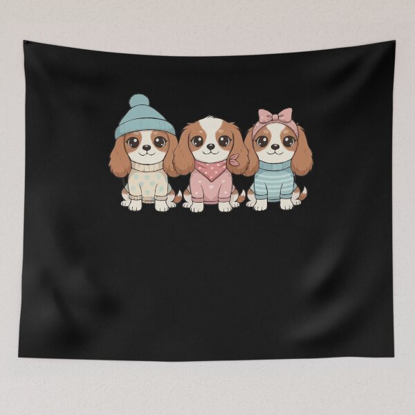 Item preview, Cute Cavalier King Charles Spaniel Valentine Puppy designed and sold by MizoX7.