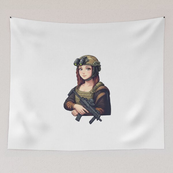 Item preview, Tactical Renaissance Girl designed and sold by RAWLIFEGRAPHIC.