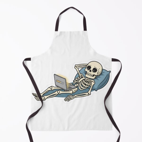 Item preview, Waiting for the Weekend Skeleton designed and sold by Brasuca's Art.