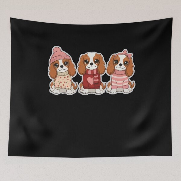 Item preview, Adorable Cavalier King Charles Spaniel Love Puppy designed and sold by MizoX7.