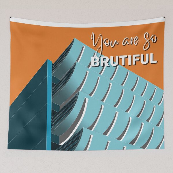 Item preview, Preston Bus Station - You are so Brutiful in Colour designed and sold by sketchingarchi.