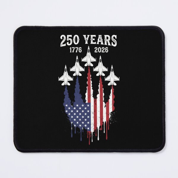 Item preview, USA 250th Anniversary - Fighter Jet Flyover 1776-2026 Flag designed and sold by G350.