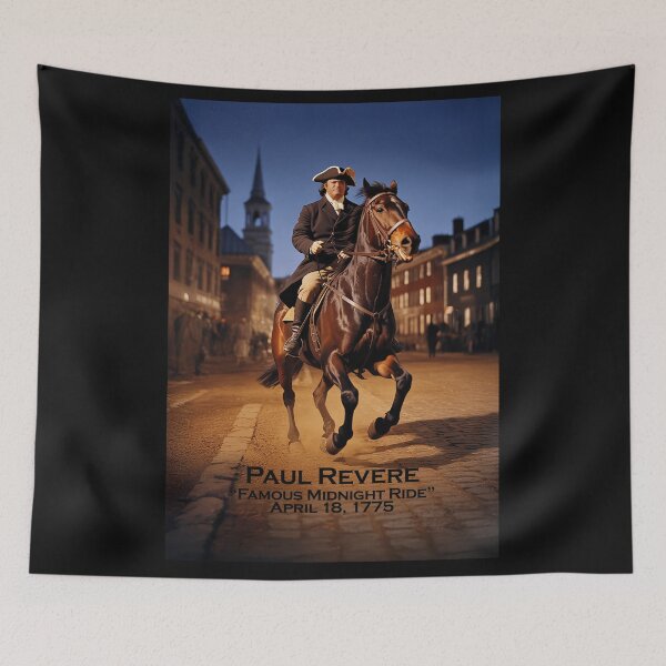 Item preview, PAUL REVERE - "Famous Midnight" April 18, 1775 designed and sold by DBM Photo Art 1.