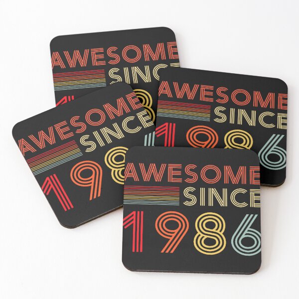 Item preview, 40 Birthday Decorations Men 40yr Awesome 1986 40th Birthday designed and sold by KathieFaugh.