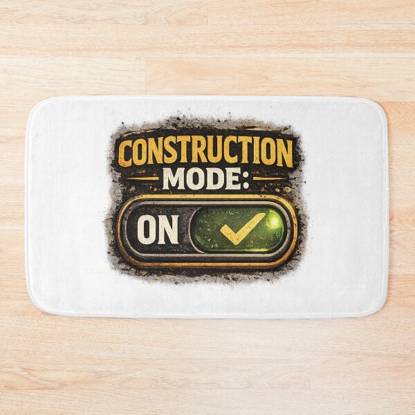 Item preview, Construction Mode On Funny Construction Worker T-Shirt designed and sold by Designpnl.