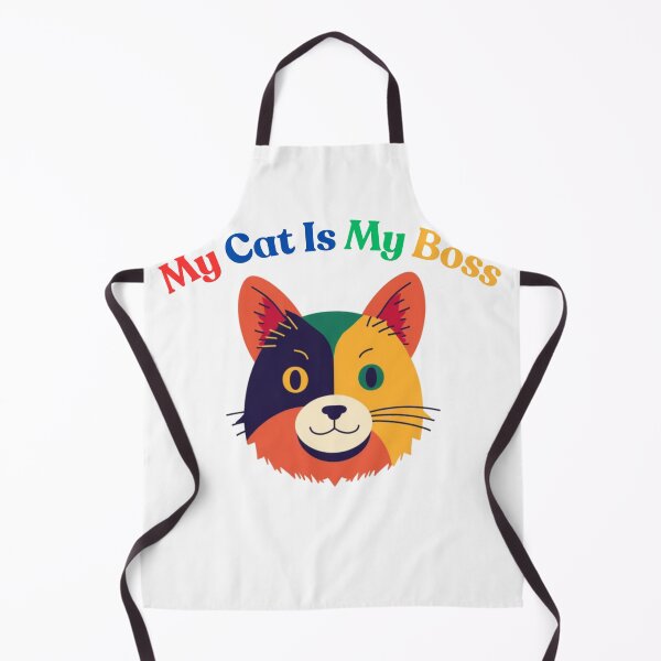 Item preview, cat boss designed and sold by RHINOHANDICRAFT.
