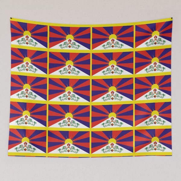 Item preview, Tibet Flag- Show your love for Tibet! designed and sold by AlaskaExtreme.