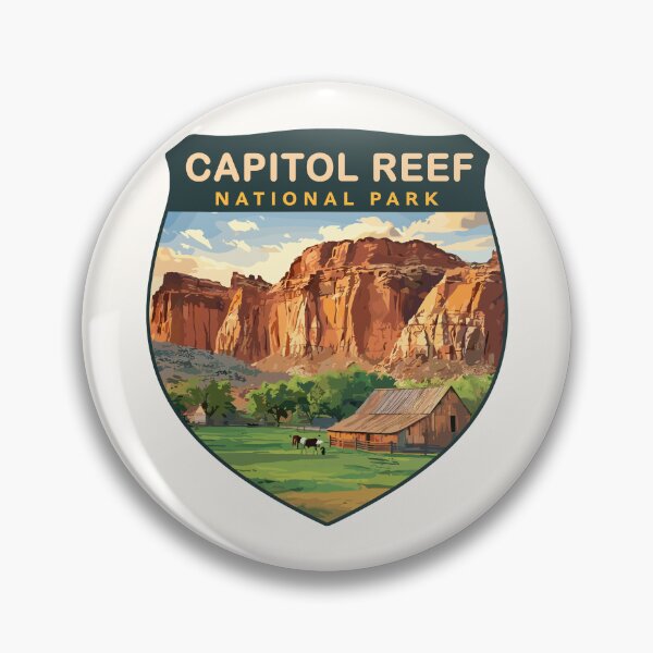 Item preview, Capitol Reef National Park Utah Sticker designed and sold by Gideon Emmerich.