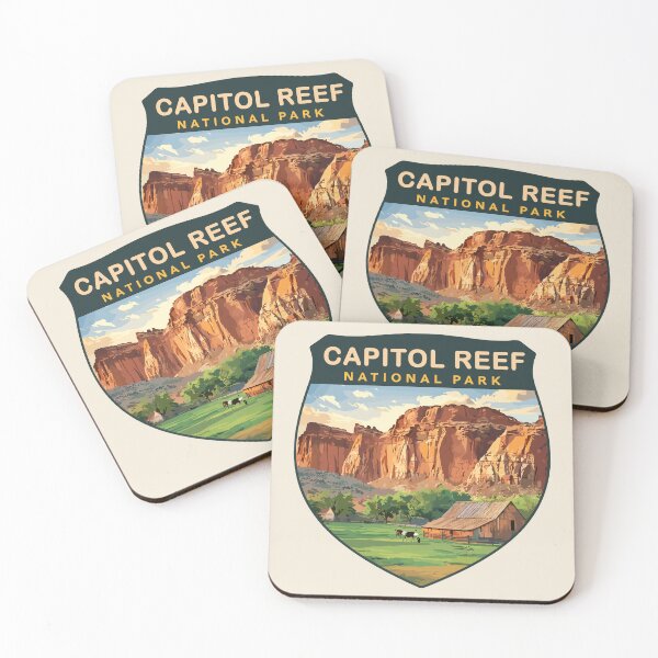 Item preview, Capitol Reef National Park Utah Sticker designed and sold by Gideon Emmerich.
