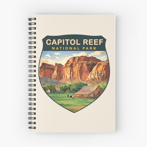 Item preview, Capitol Reef National Park Utah Sticker designed and sold by Gideon Emmerich.
