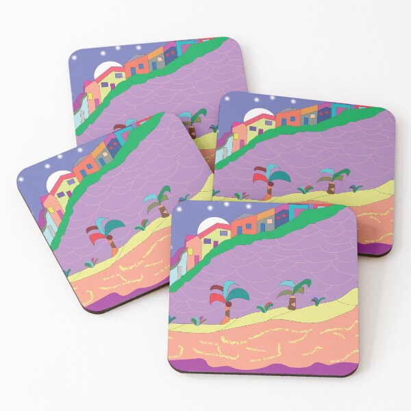 Item preview, Dreamy Nighttime Hillside designed and sold by marisakantt.