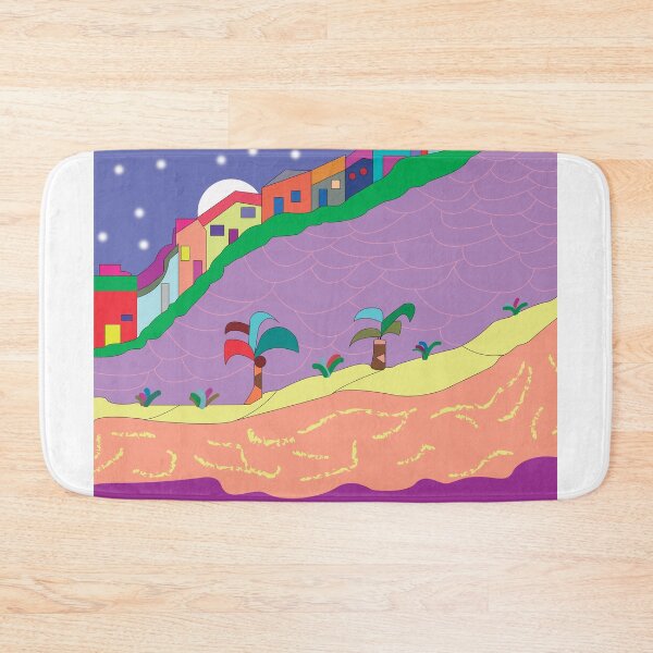 Item preview, Dreamy Nighttime Hillside designed and sold by marisakantt.