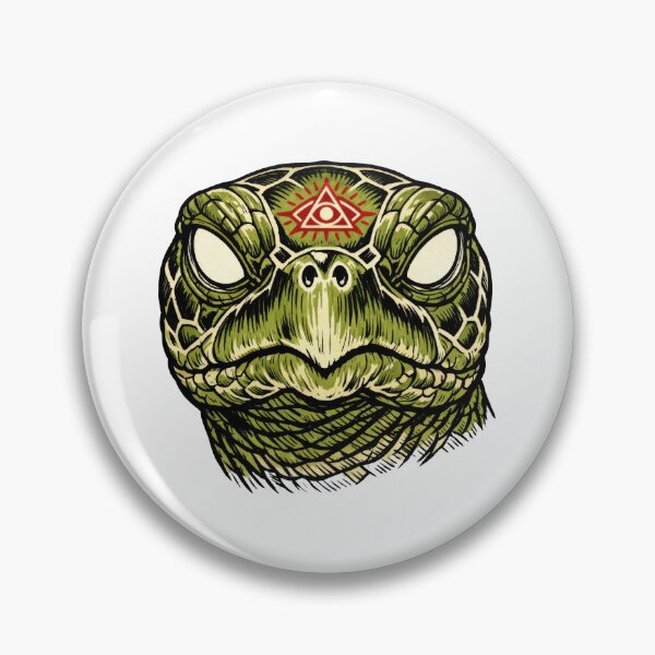 Item preview, Mystic Third Eye Sea Turtle Ukiyo-e Portrait designed and sold by zoughlal.