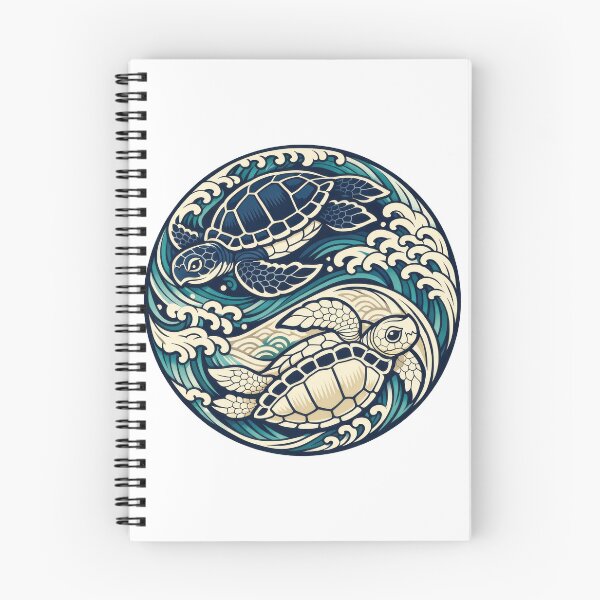 Item preview, Yin Yang Sea Turtles Balanced Ocean Harmony designed and sold by zoughlal.