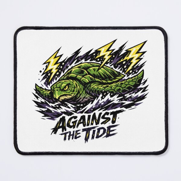 Item preview, Storm Navigator Sea Turtle Against The Tide designed and sold by zoughlal.