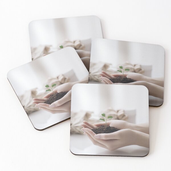 Item preview, Hands Holding New Life – Gentle Plant of Hope designed and sold by EK-World.