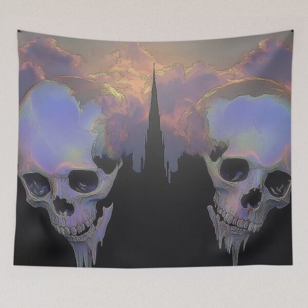 Item preview, Surreal skull design designed and sold by tgcww.