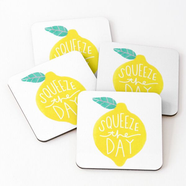 Item preview, squeeze the day lemon designed and sold by indie cottage.