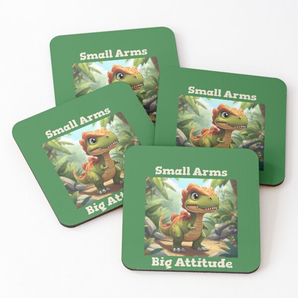 Item preview, Small Arms. Big Attitude Dinosaur designed and sold by AJ Teendahan.