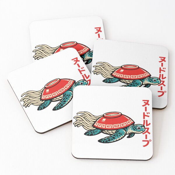 Item preview, Ramen Bowl Sea Turtle Japanese Food Pop Art designed and sold by zoughlal.