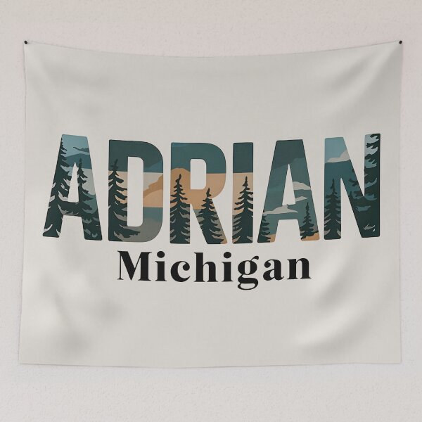 Item preview, Adrian, Michigan, Adrian Mi, Adrian Michigan designed and sold by MoMidoStore.