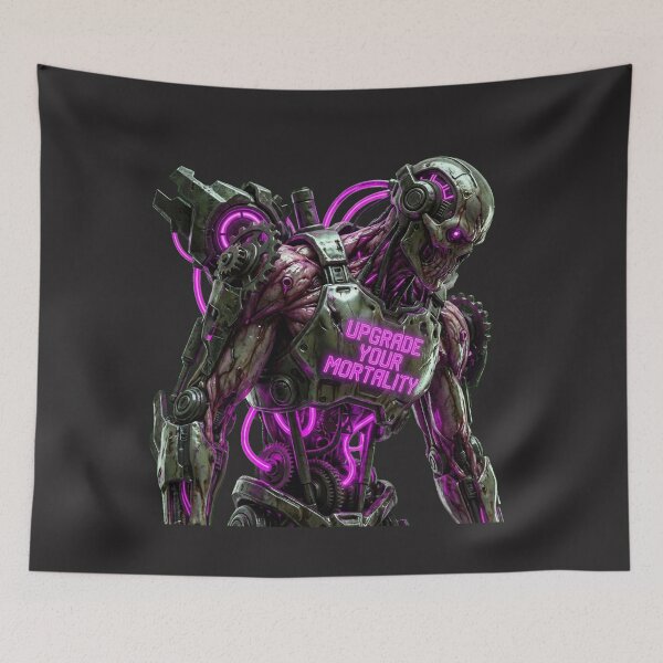 Item preview, The Overclocked Crusher: Mechanical Bio-Horror Skull designed and sold by Thaivi Design.