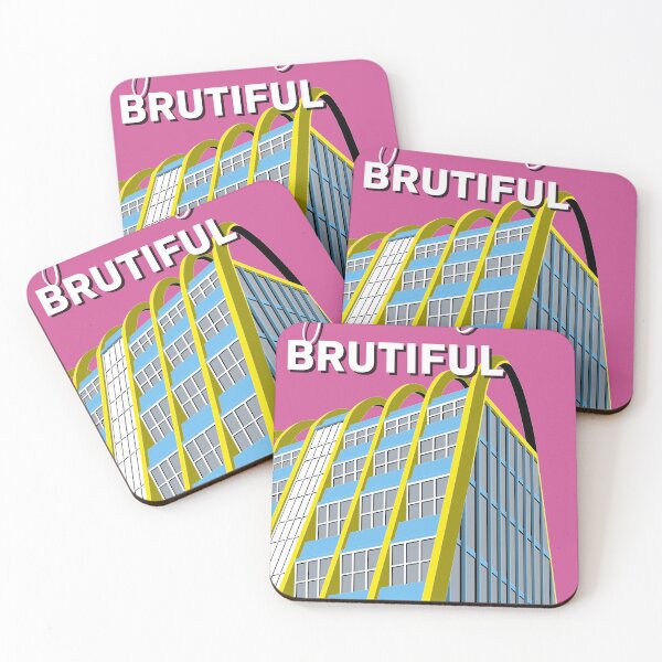 Item preview, Toast Rack - Hollings Building - You are so Brutiful in Colour designed and sold by sketchingarchi.