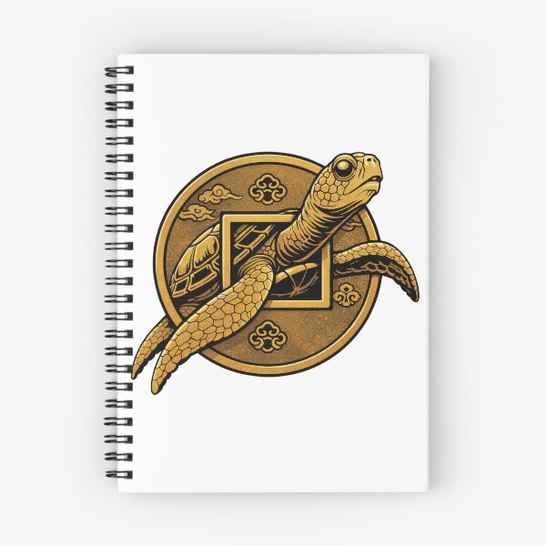 Item preview, Ancient Japanese Coin Sea Turtle Good Luck Charm designed and sold by zoughlal.